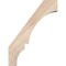 Ekena Millwork 5 1/2"W x 18"D x 24"H Balboa Smooth Knee Brace, Douglas Fir BRC06X18X24BOA00SDF - alternate 4